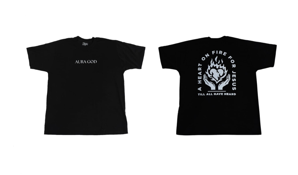 Camiseta A Heart on Fire for Jesus