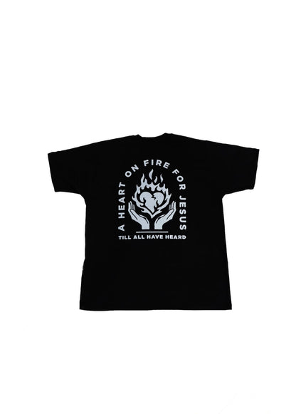 Camiseta A Heart on Fire for Jesus